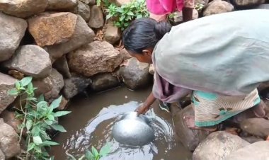 पेयजल संकट से जूझ रहे पहाड़ी कोरवा, 1 किमी दूर निजी जमीन पर बन रहा कुआं—ग्रामीणों में आक्रोश